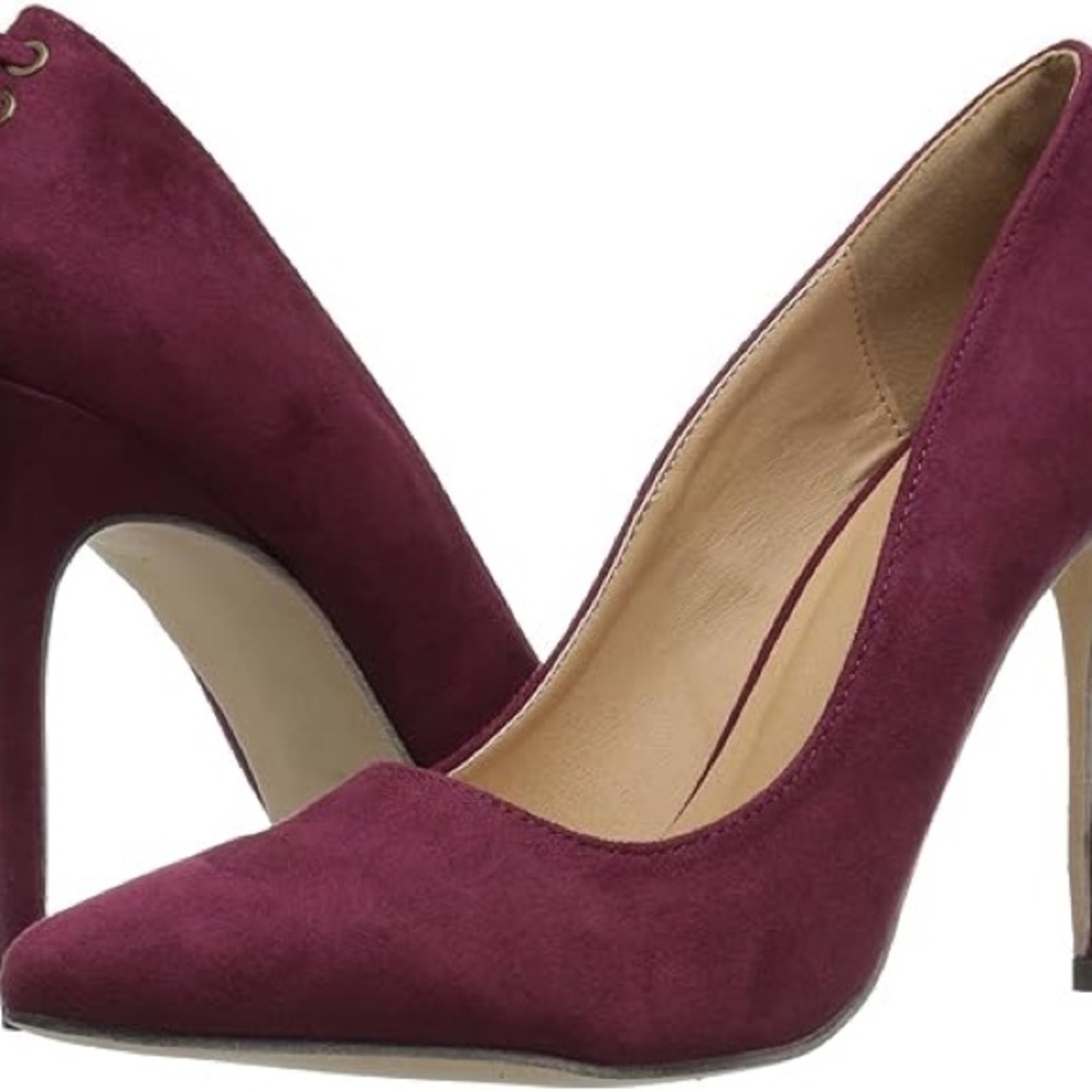 Michael Antonio Burgundy Heels